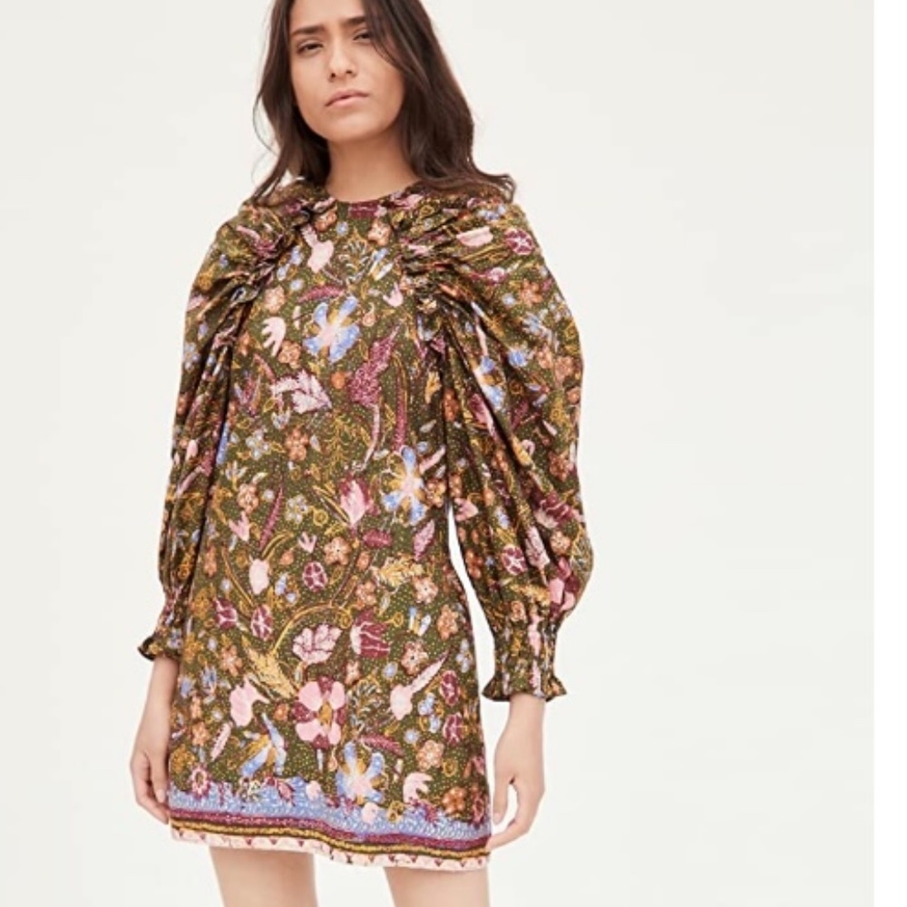 ULLA JOHNSON DEVYA DRESS  - Size 6